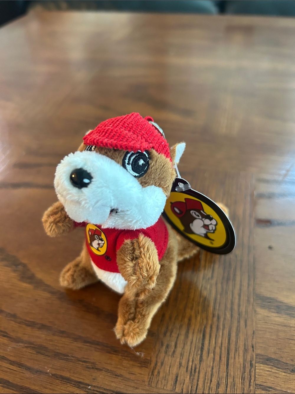 Plush Squirrel Keychain Buc-ee’s